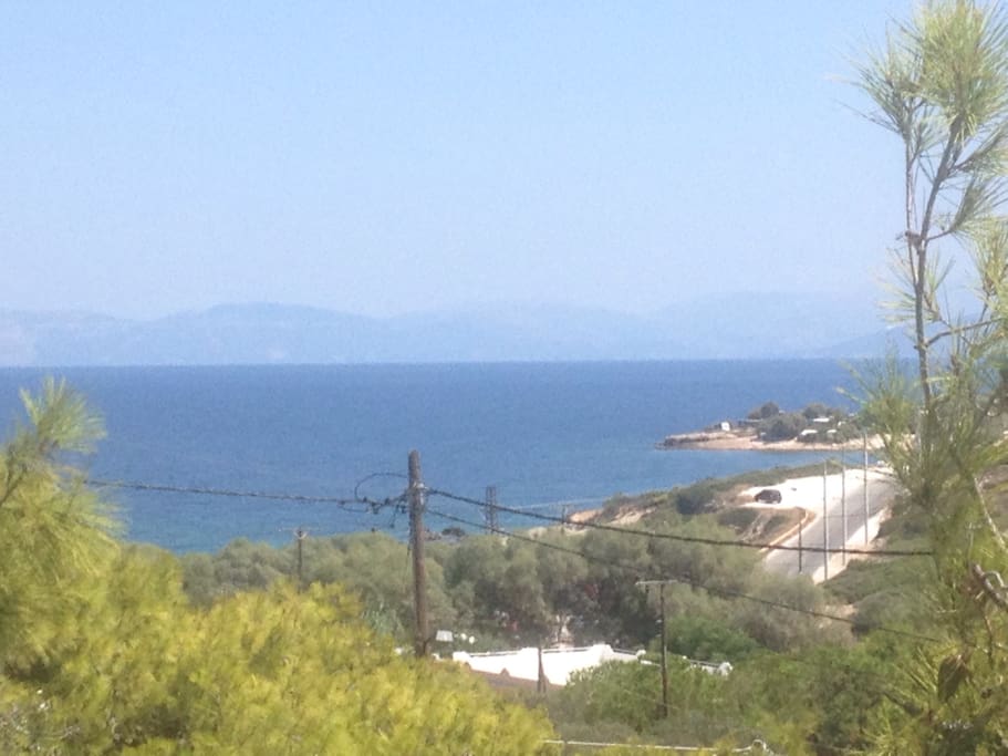 view from the house