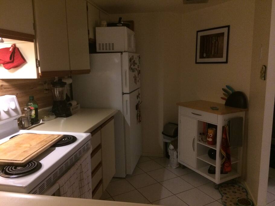 Shared kitchen space