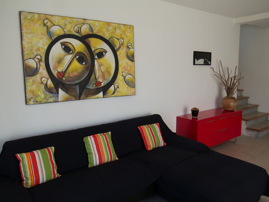 Appartement 1 - Salon rdj