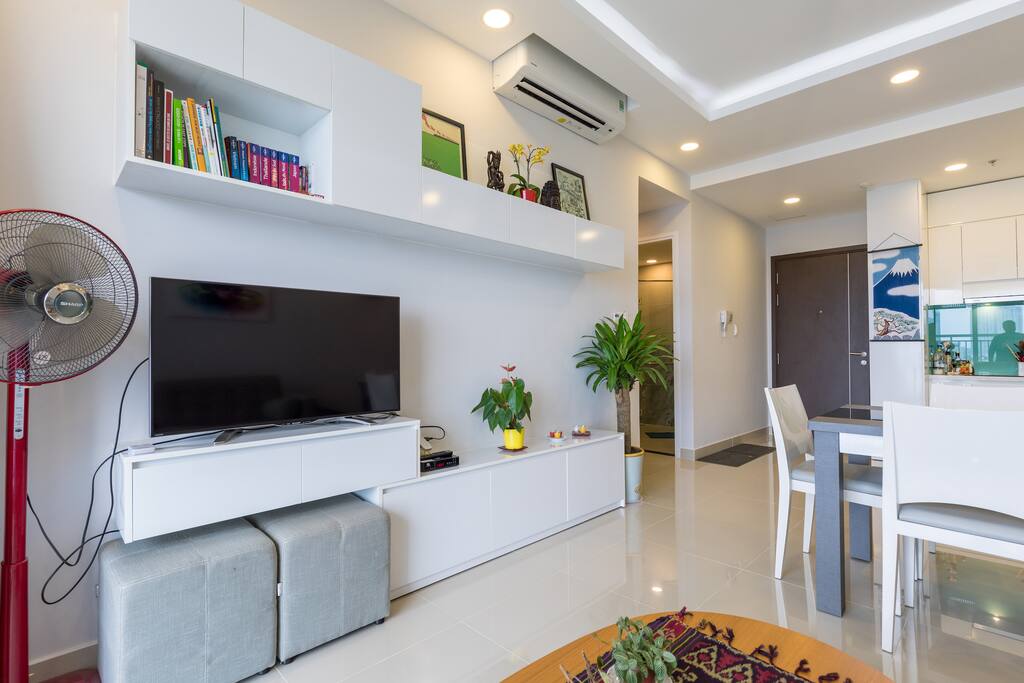 The living room