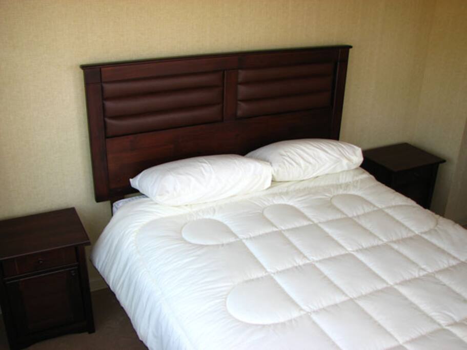 Dormitorio Nº3 principal en suit, cama matrimonial, televisor, closet, terraza