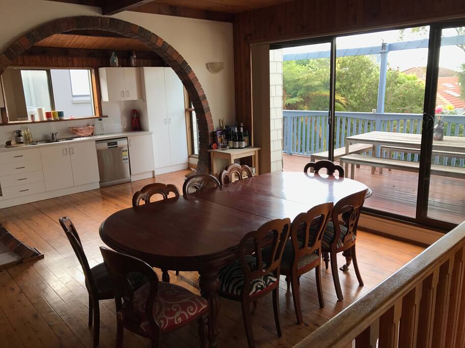 Dining room from stairs