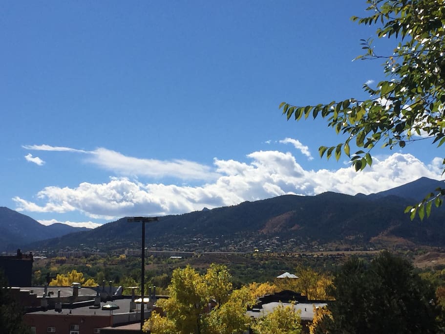The view from the front porch!