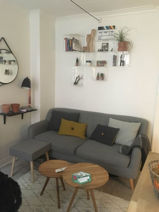 Our sofa/tv-setting