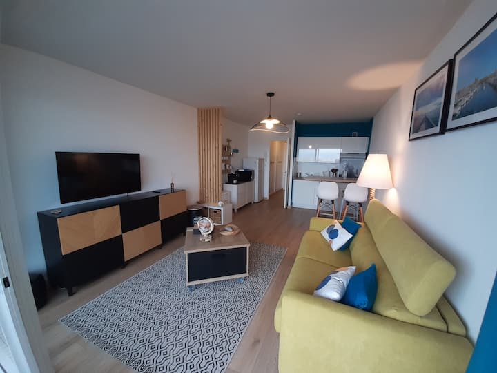 Studio Cosy Avec Vue Imprenable Sur La Mer - Les Sables-d'Olonne