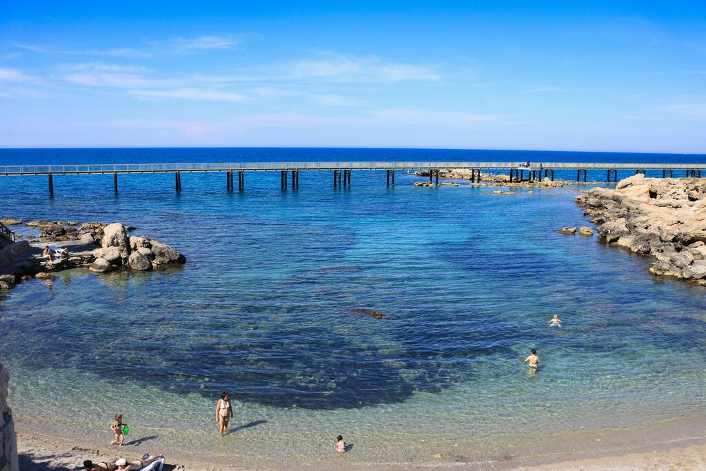 Many beaches and bays 5 mins drive from cottage