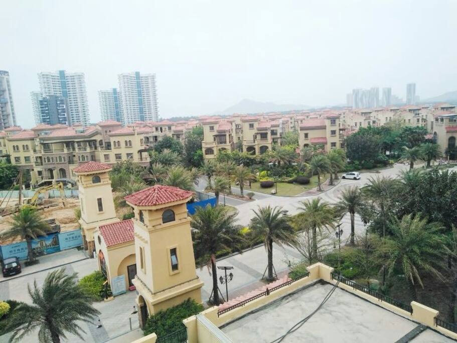 小区门岗概貌