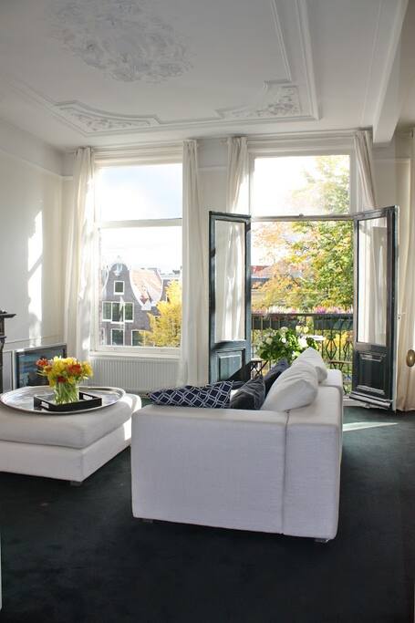 A small balcony makes the romantic feeling complete!