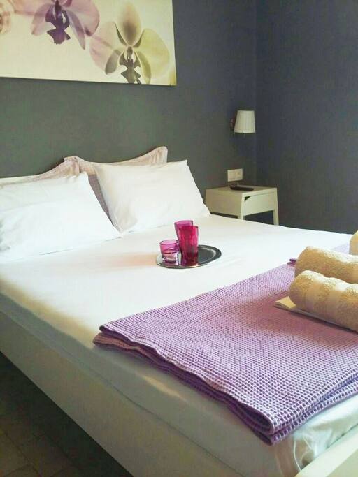 the bedroom