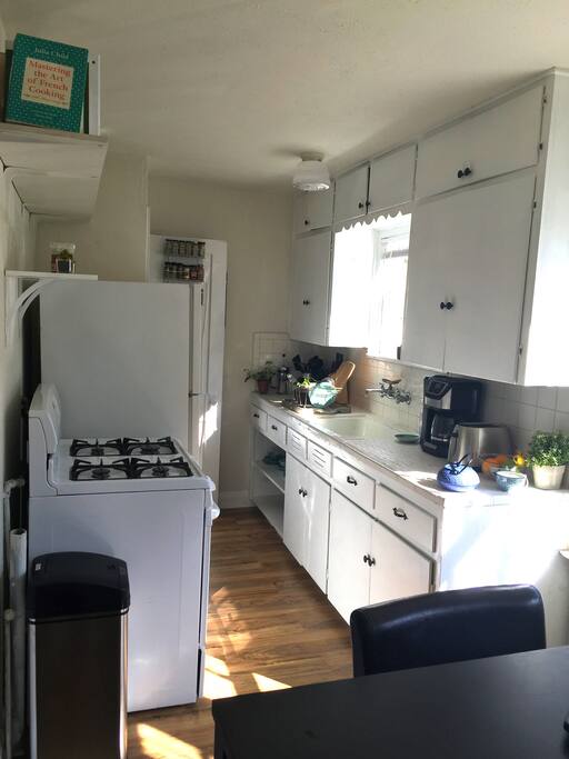 Fully-equipped kitchen.