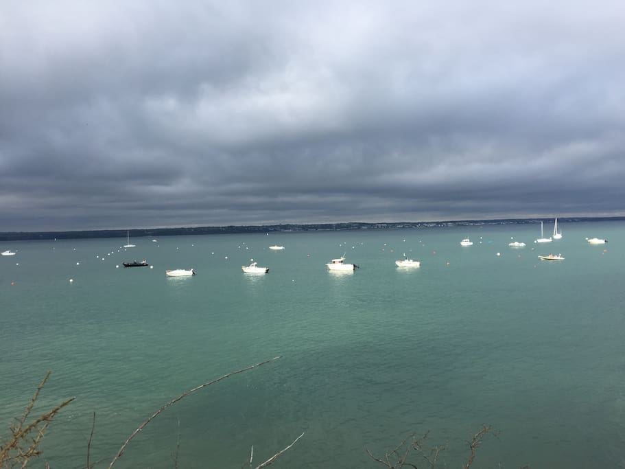 vue de la plage