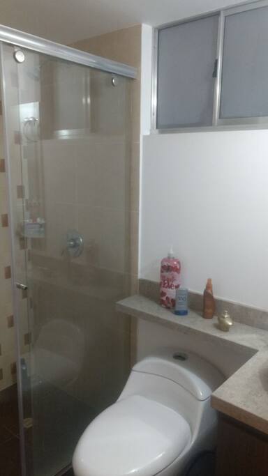 Bathroom and shower