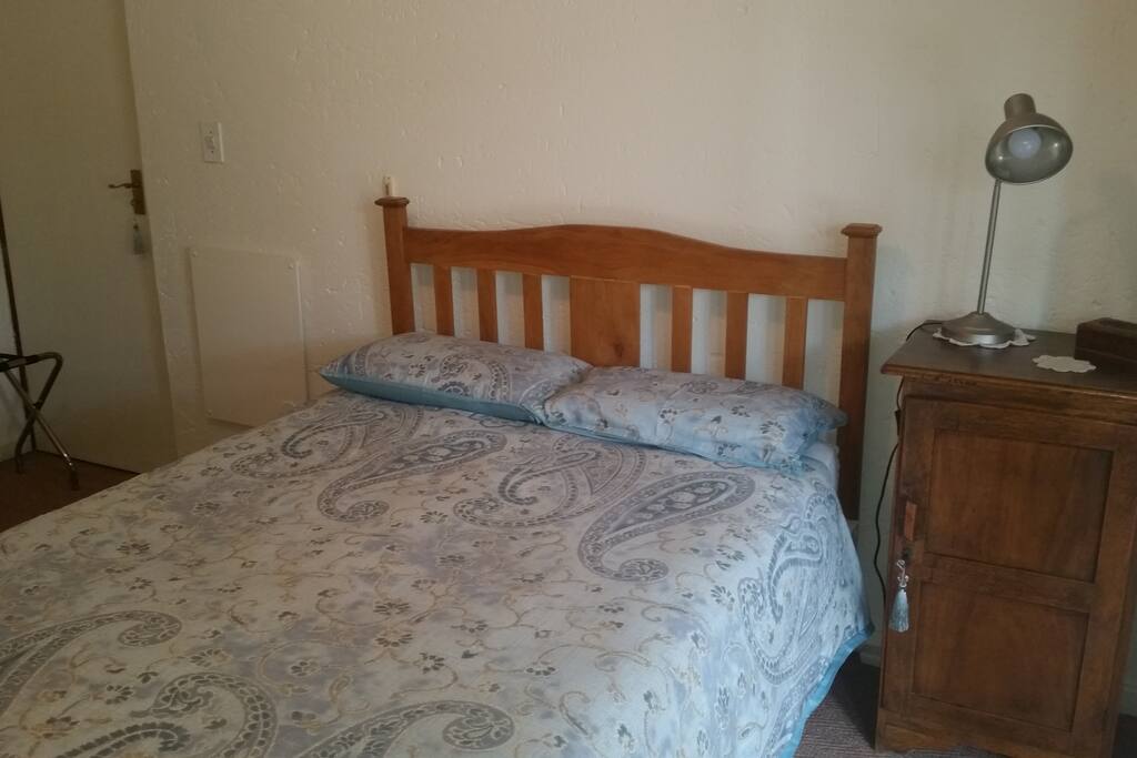 Very comfortable double bed