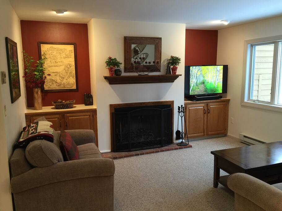 Fully updated EVERYTHING! Firewood is sitting in cabinet ready to be used.