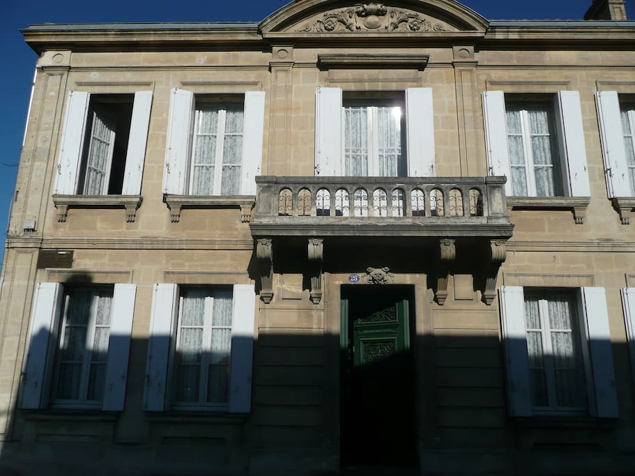 Main house; front