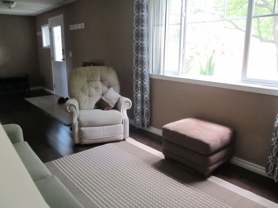 Plenty of seating in the living room