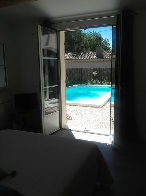 Vue depuis la chambre