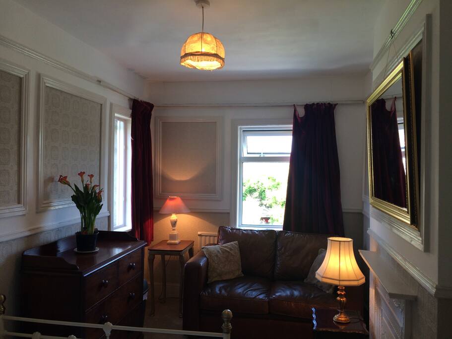 Two windows for plenty of light