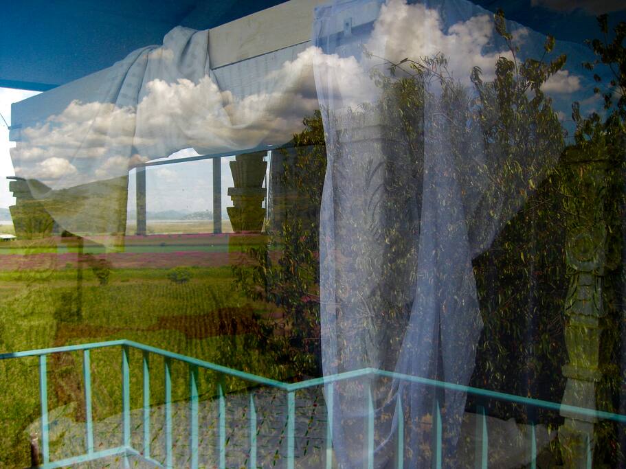 Reflections in the studio room