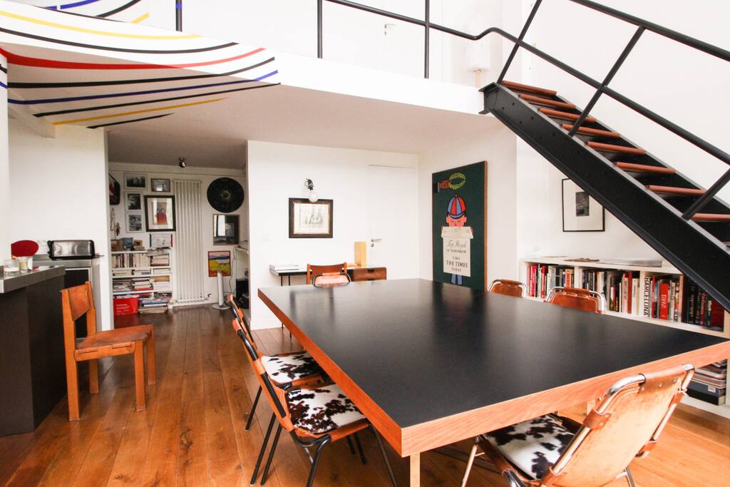Dining table for 8 people