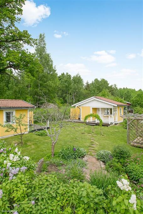 Gäststugan med huset