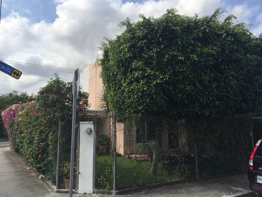 Frente de la casa