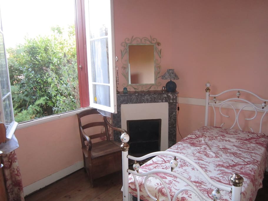 chambre rose