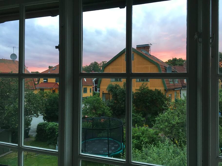 View from bedroom 2.