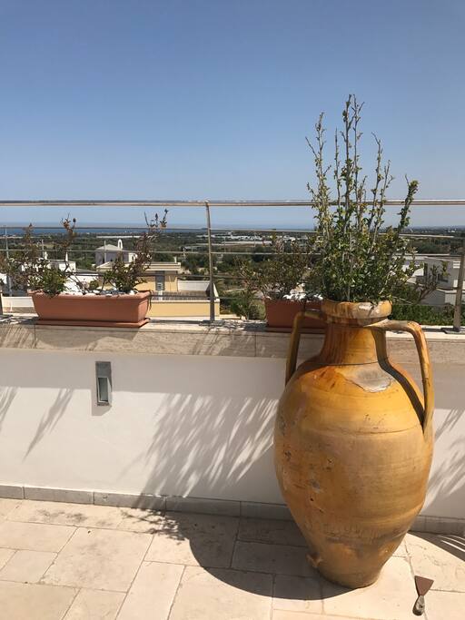 Vista terrazzo privato