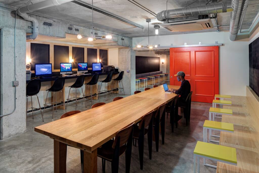 study rooms with free printing and internet access included!