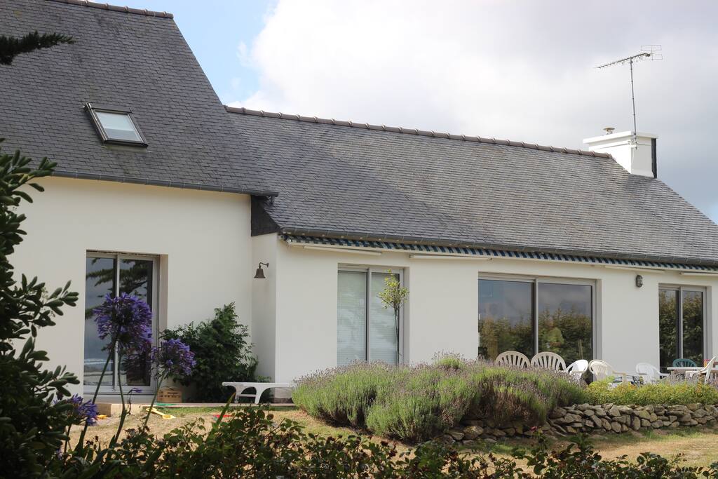 vue de la maison