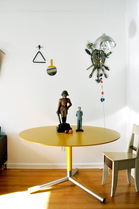 Dining table or great work space.