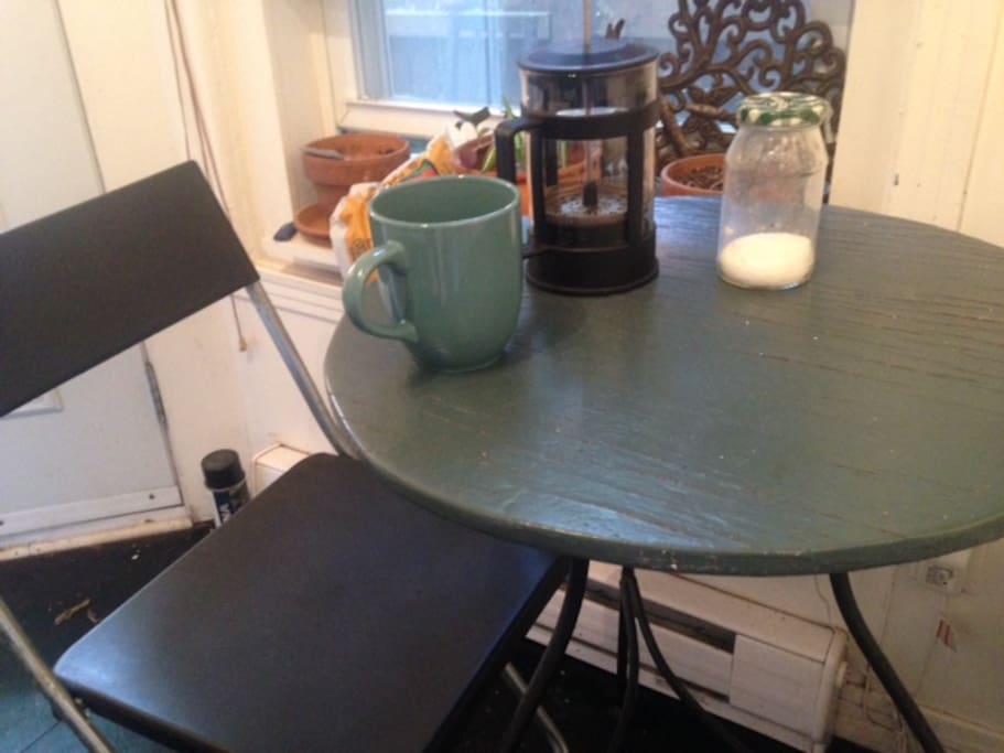 Kitchen coffee nook