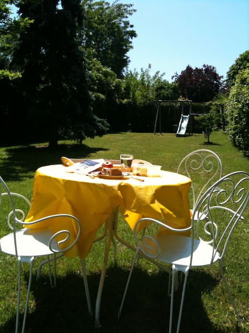 Jardin l'été