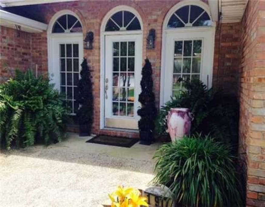Front entrance