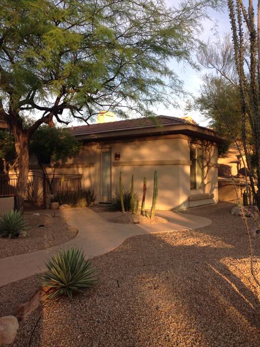 Quiet, scenic and convenient location