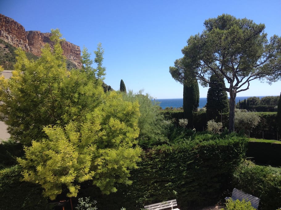 Cap Canaille vu de la terrasse