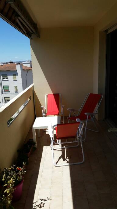 Terrasse de l'appartement