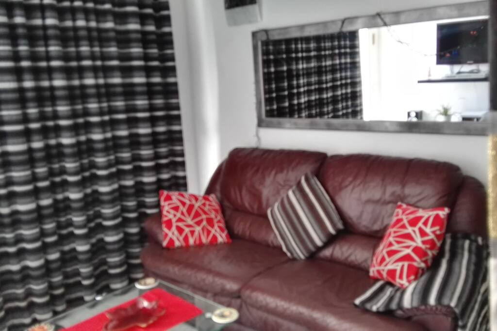 Comfortable lounge area.