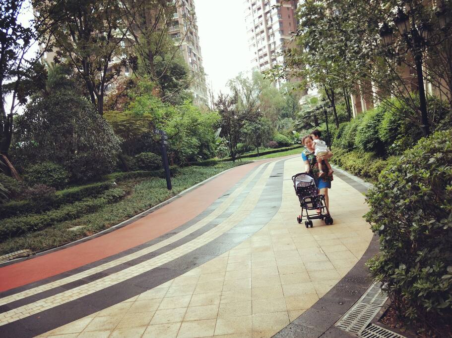 小区景色