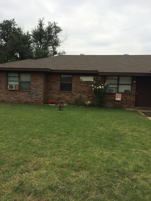 Beautiful remodeled brick home with 6 ft privacy fence and large back yard. Safe quite neighborhood.