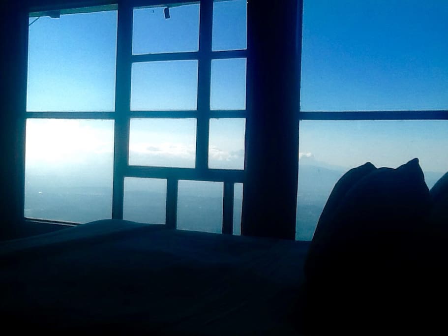 View from your bed.