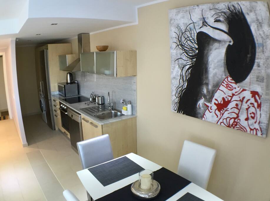 Kitchen and dining room