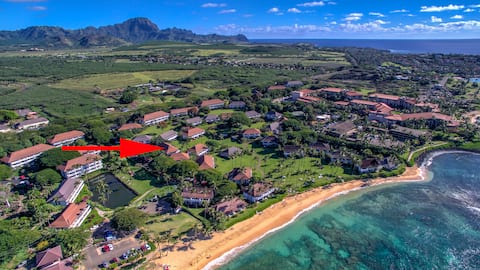 Slice of Kiahuna Paradise-A/C-BEACHFRONT-POOL