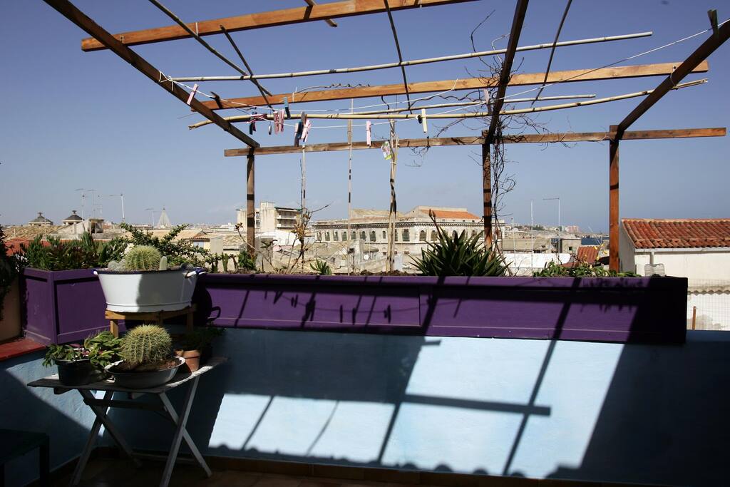 la vista del terrazzo