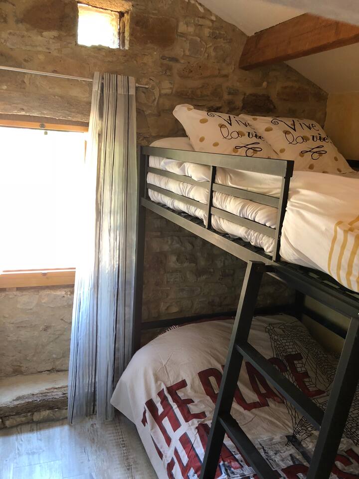 Habitación n°2, con las 2 camas