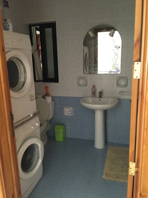 The bathroom