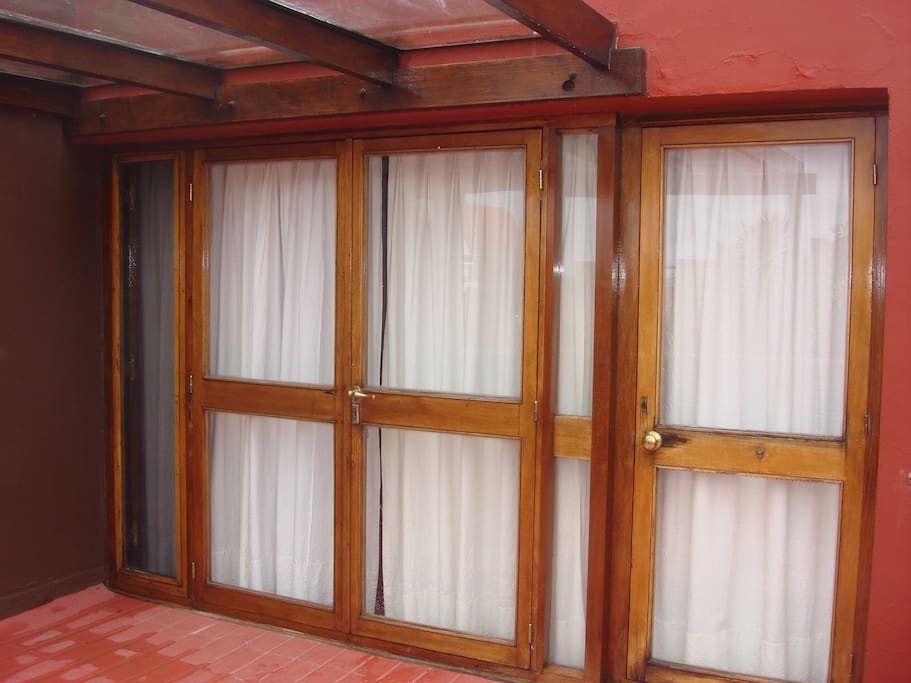 Entrada al departamento.