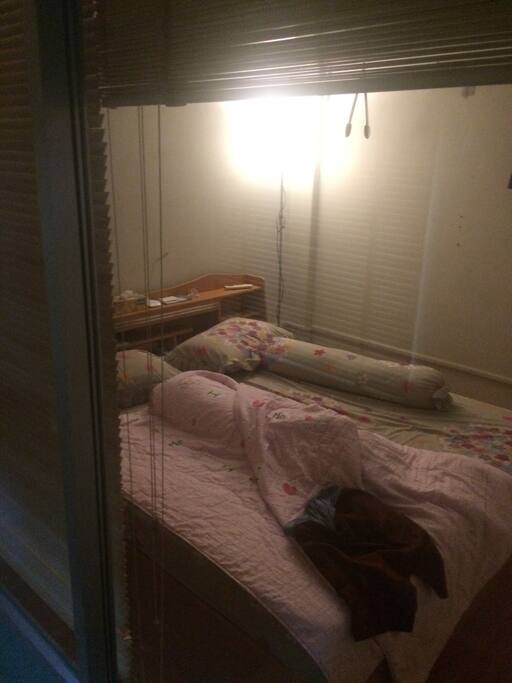 a king-size bed.