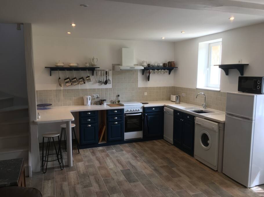 Well equipped kitchen